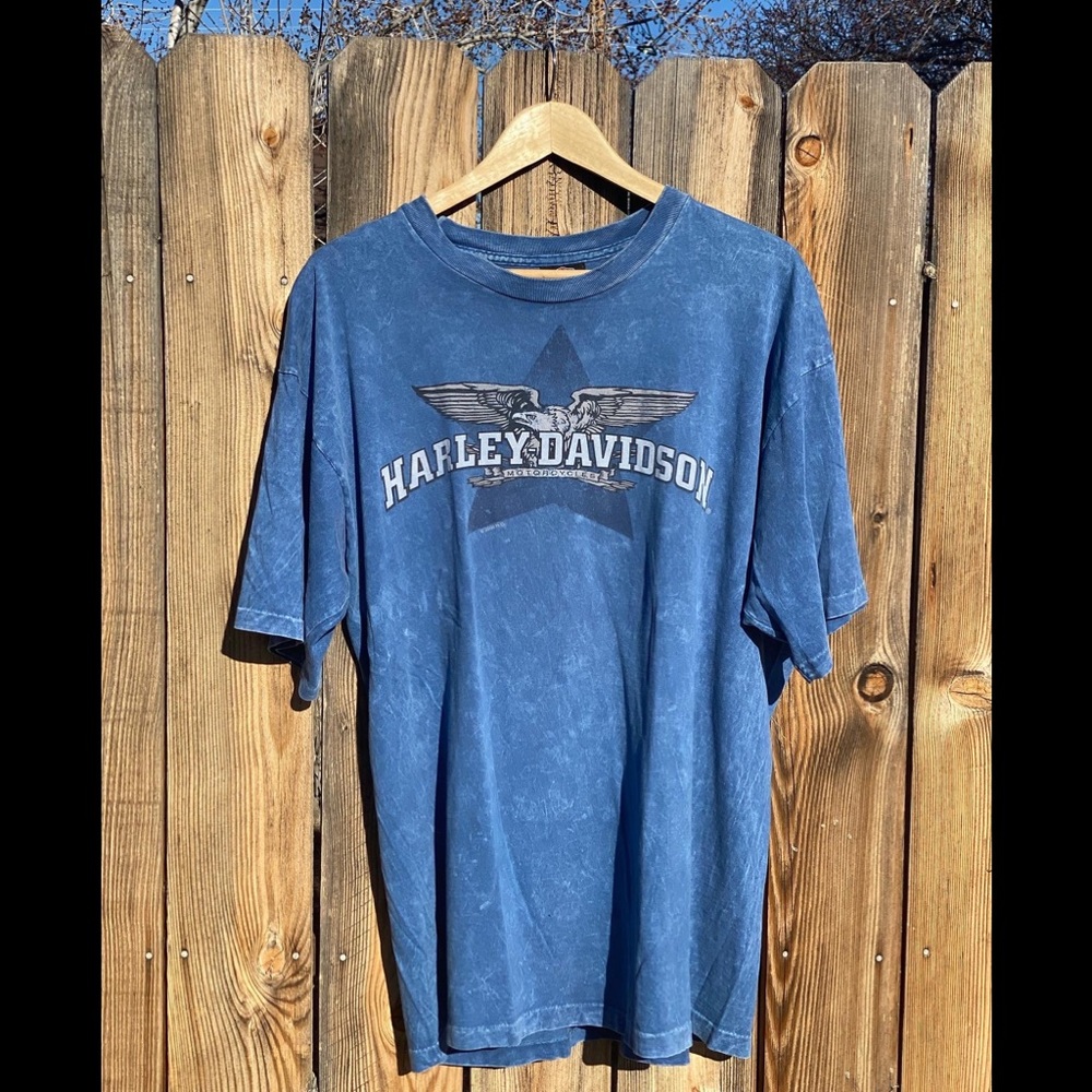 Vintage Harley Davidson stone wash tee